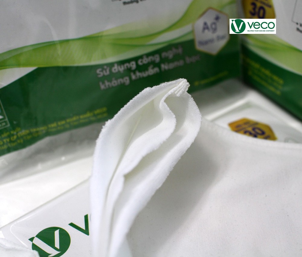Khẩu trang vải kháng khuẩn Veco